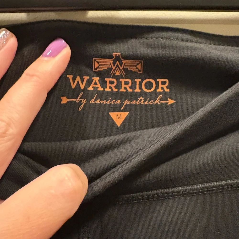 🔥2/$10 3/$12 Black Women's Leggings Medium - Picture 4 of 5